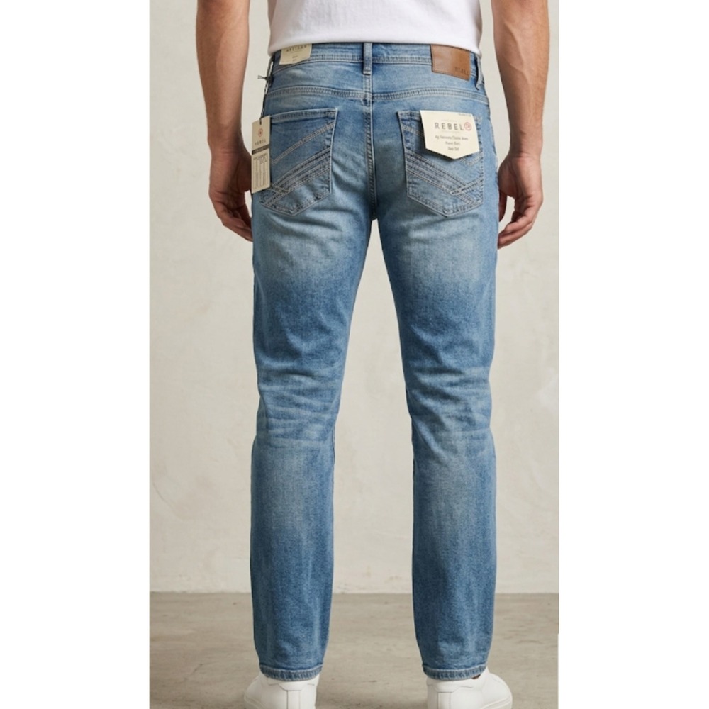 Artful Rebel Men's Athletic Fit High Performance Super Soft Stretch Denim...